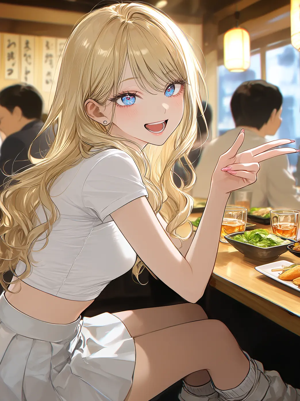 Lovely-heart의 合コンのあと、四人だけ