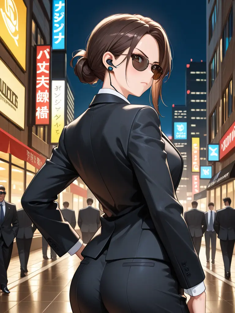 okiraku_tanuki의 彼女は冴。凄腕ポンコツボディガード。