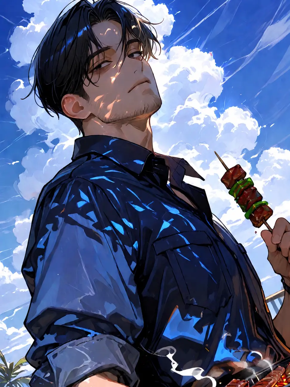motimotirice의 おじさんのご飯からは逃げられない