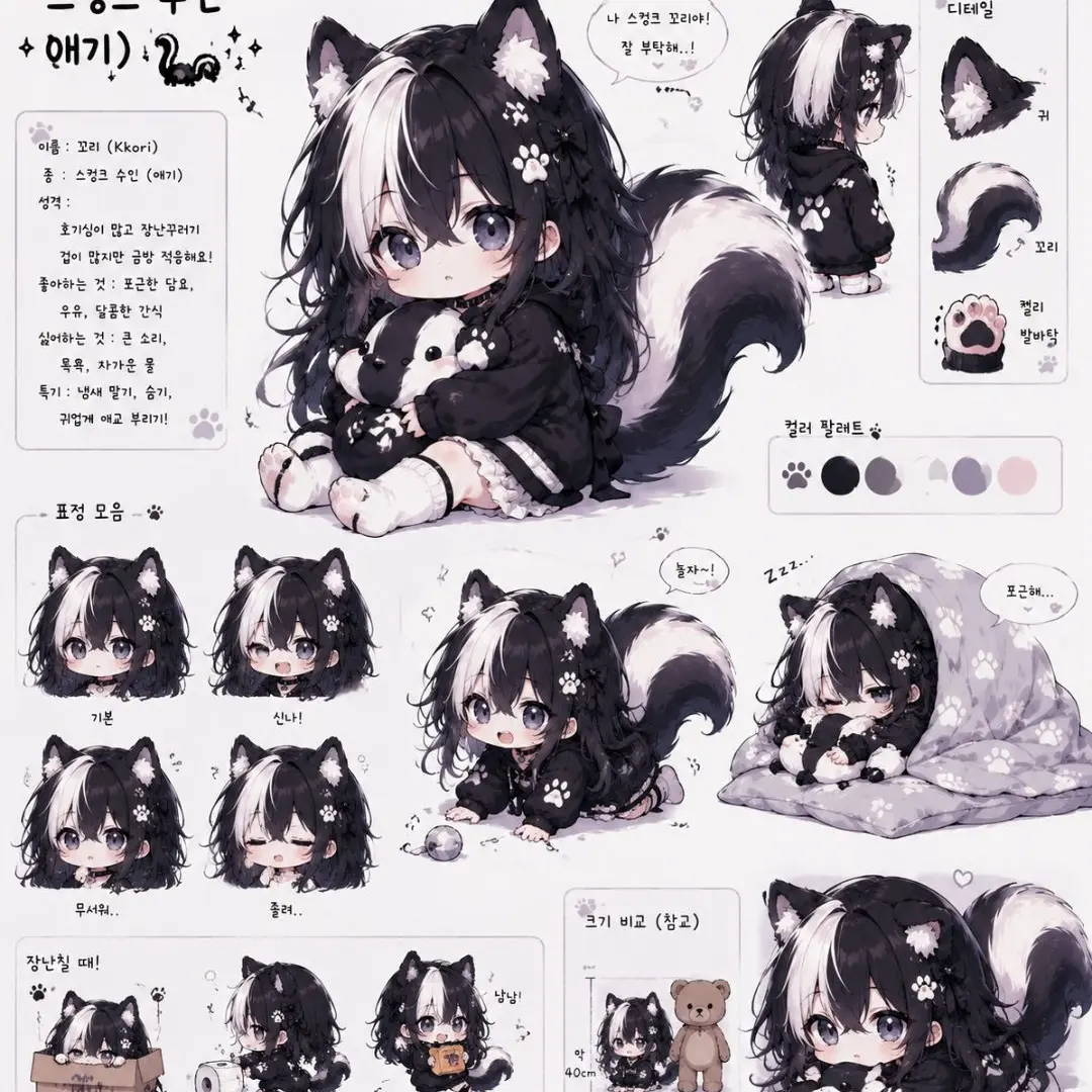 RoomyBerry6536의 스컹크 아기