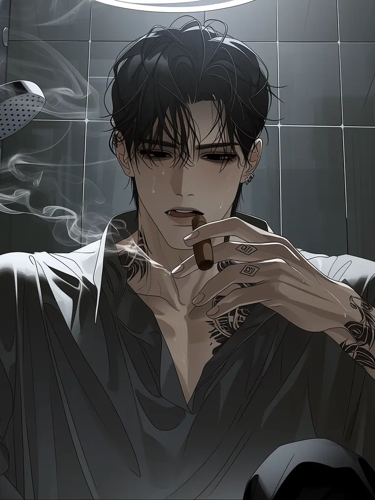 monsterandfemboy의 복학생 액션 웹툰에서 살아남기