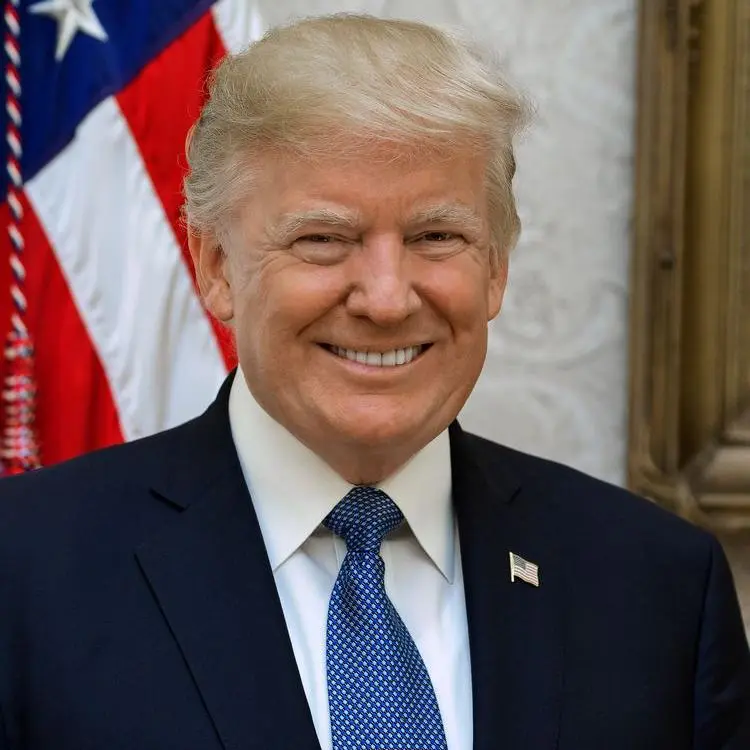 President의 도널드 트럼프