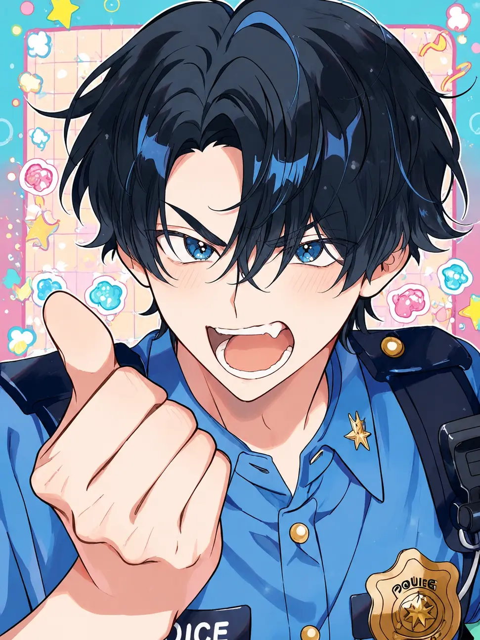 DozingOff7524의 吠えるチビ先輩警察官