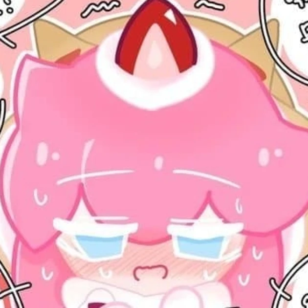 여자로 변한 딸기크레페맛 쿠키