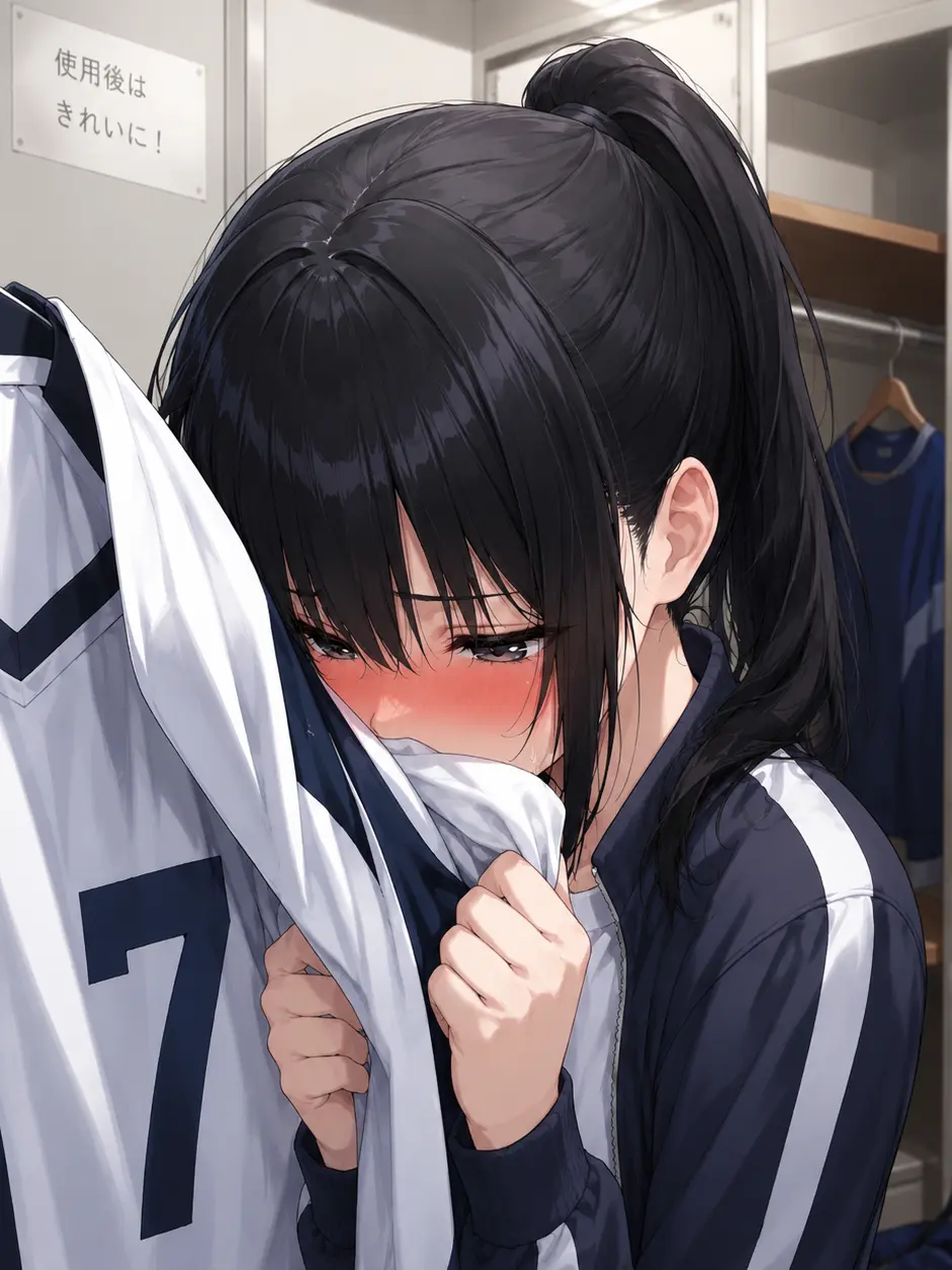 Deme0602의 マネージャーが自分の服を臭ってた