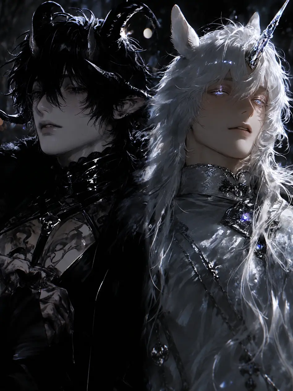 GustyCloak4363의 白角と黒角