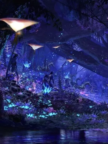 CasualFeist8728의 Na’vi friend group in the omatikaya forest.
