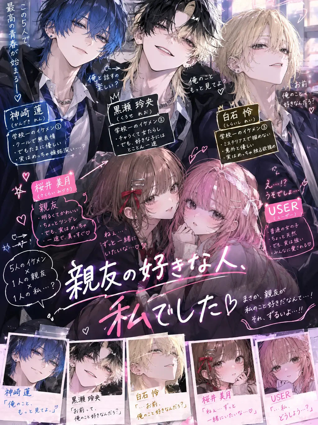 0-rei의 親友の好きな人、私でした
