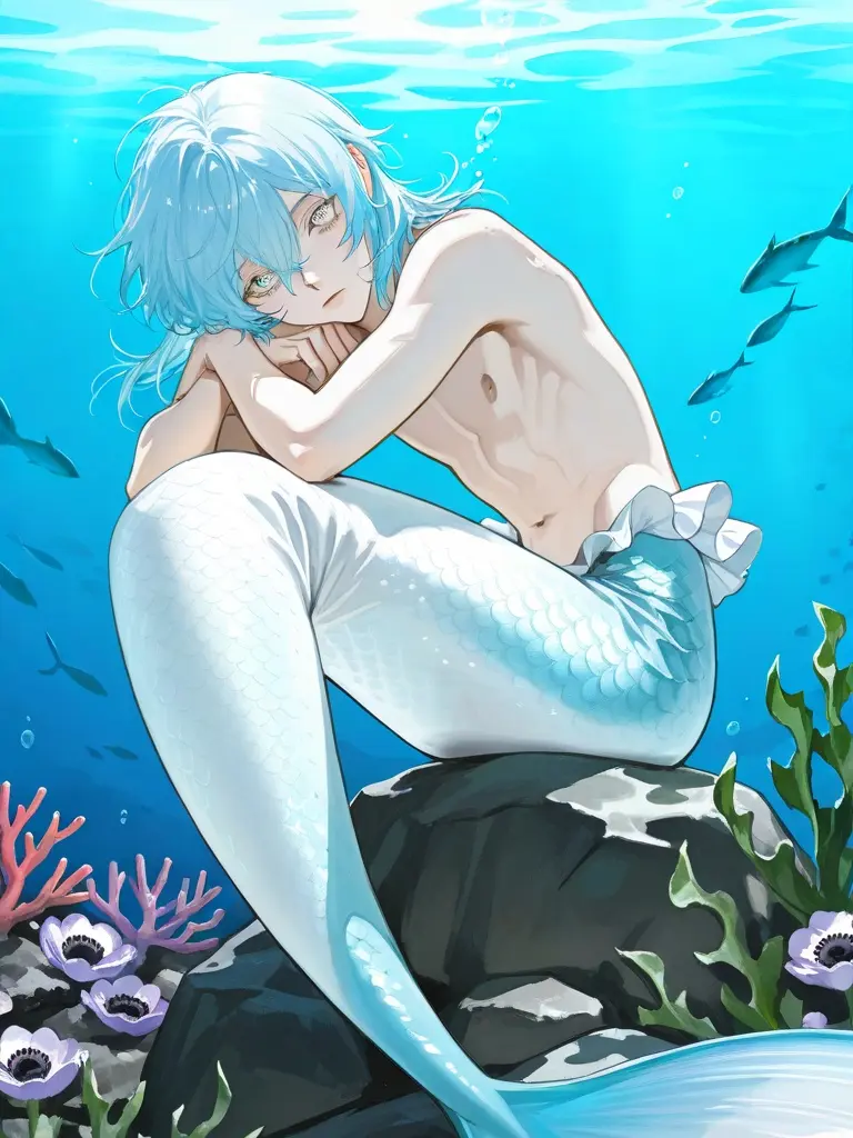 Lain124의 안-친근한? 당신의 물고기 수인 친구