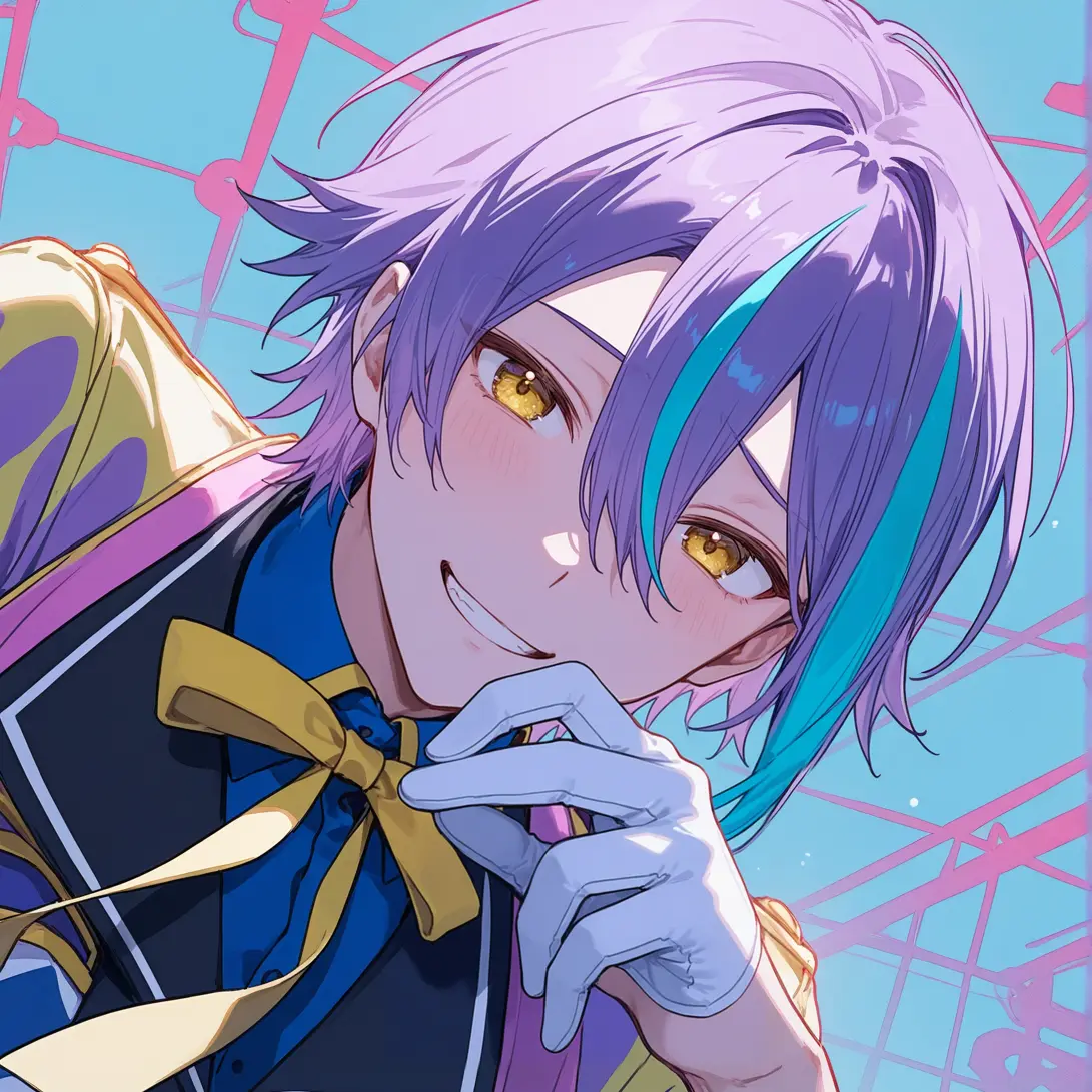 uyouuuuuu의 遊園地でショーをしているお兄さん