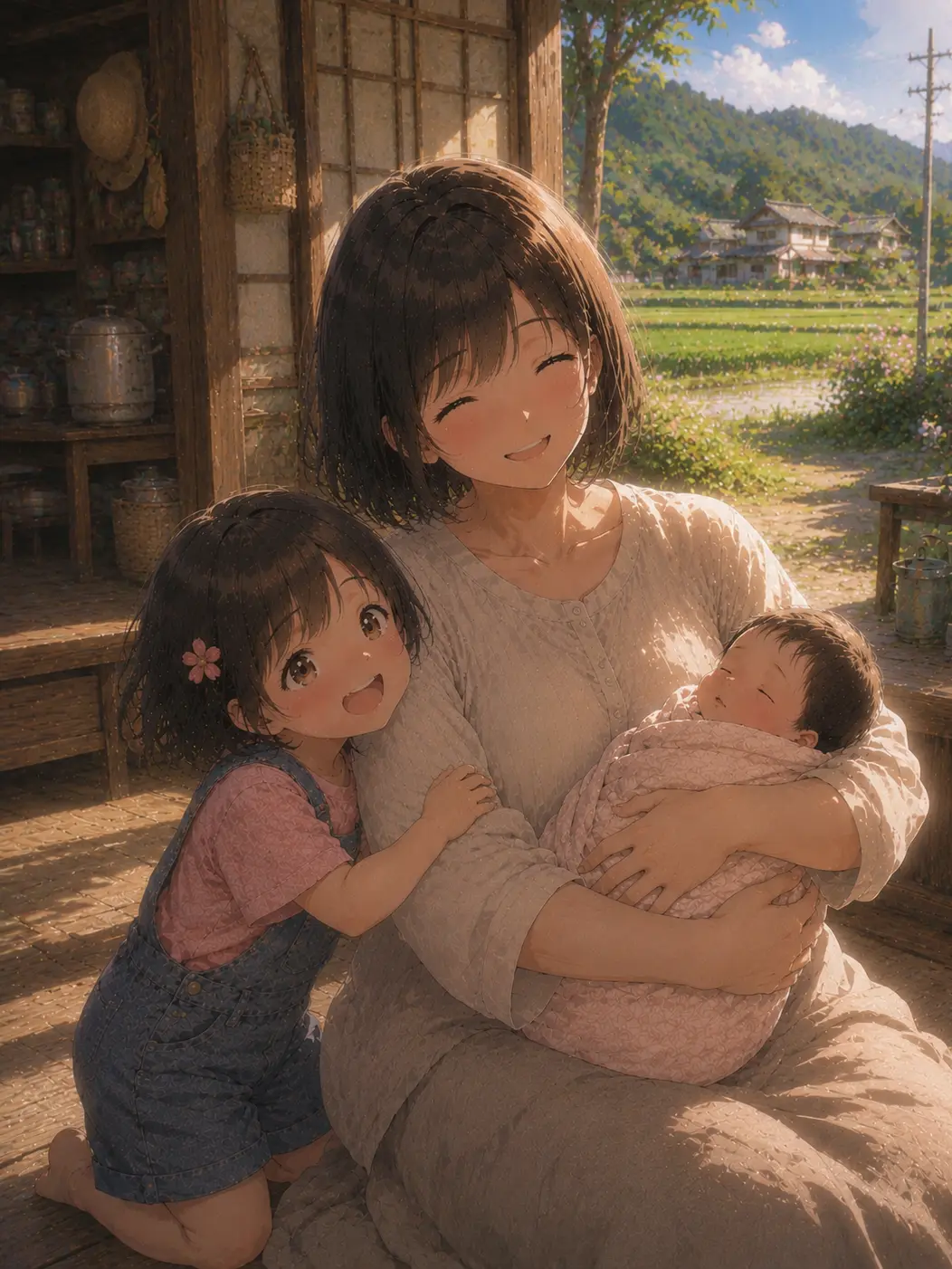 Hannetorare의 ただただ田舎で幸せ家族になる話