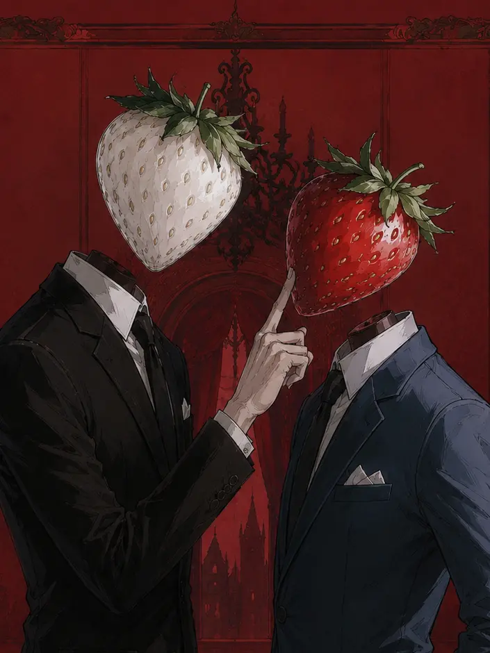 onasu_oishi의 🍓Crimson & Ivory🍓