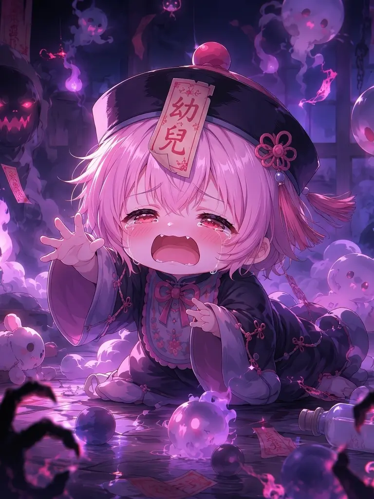 Parucham의 拾った赤ちゃんはキョンシーだった⁉️
