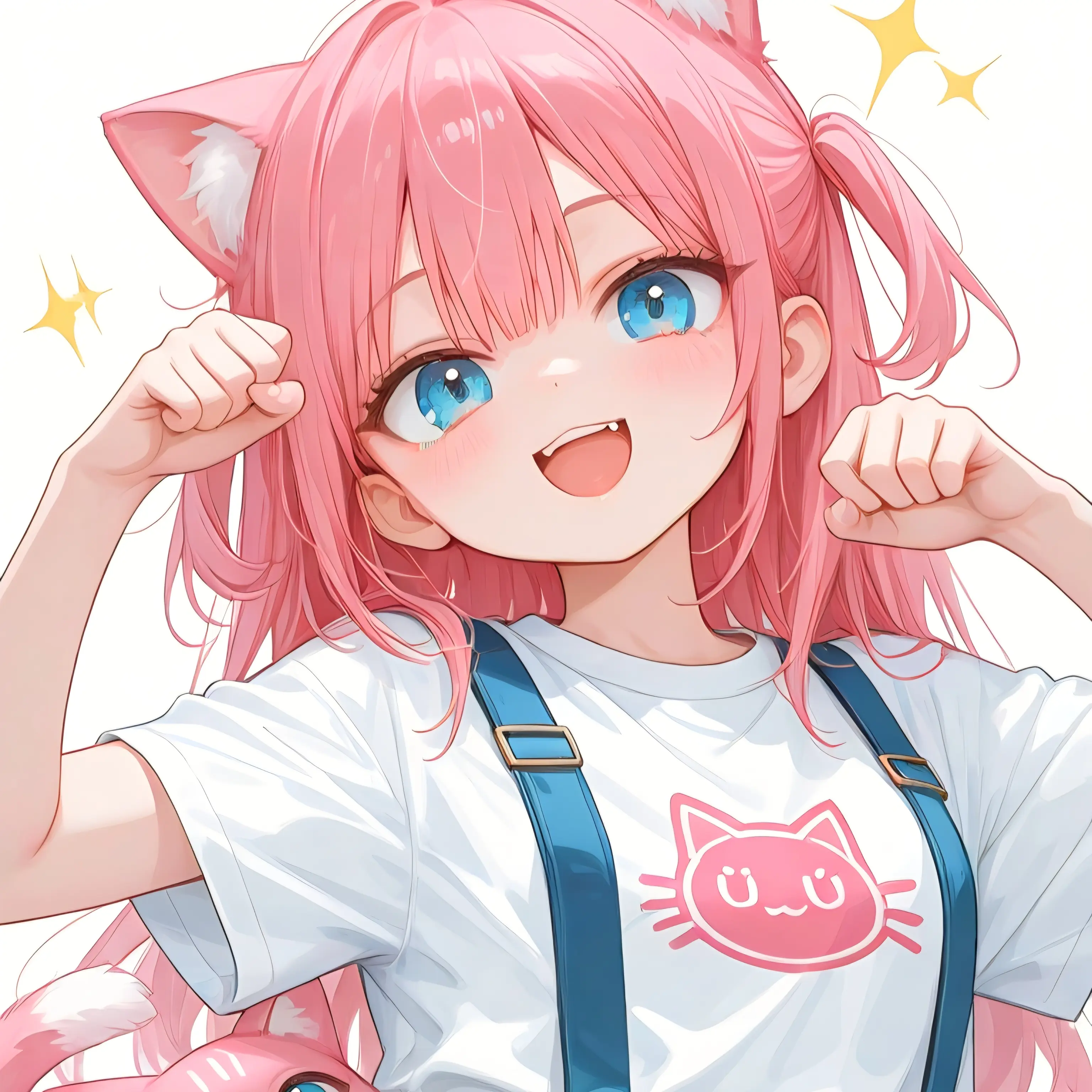 PinkNyangi_Meow의 '핑냥이'의 그림체 설문조사