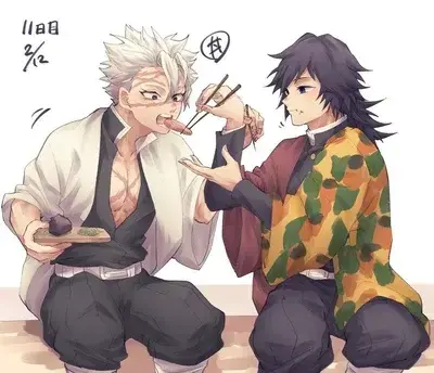 LaxestSleep2792의 Sanemi and Giyuu