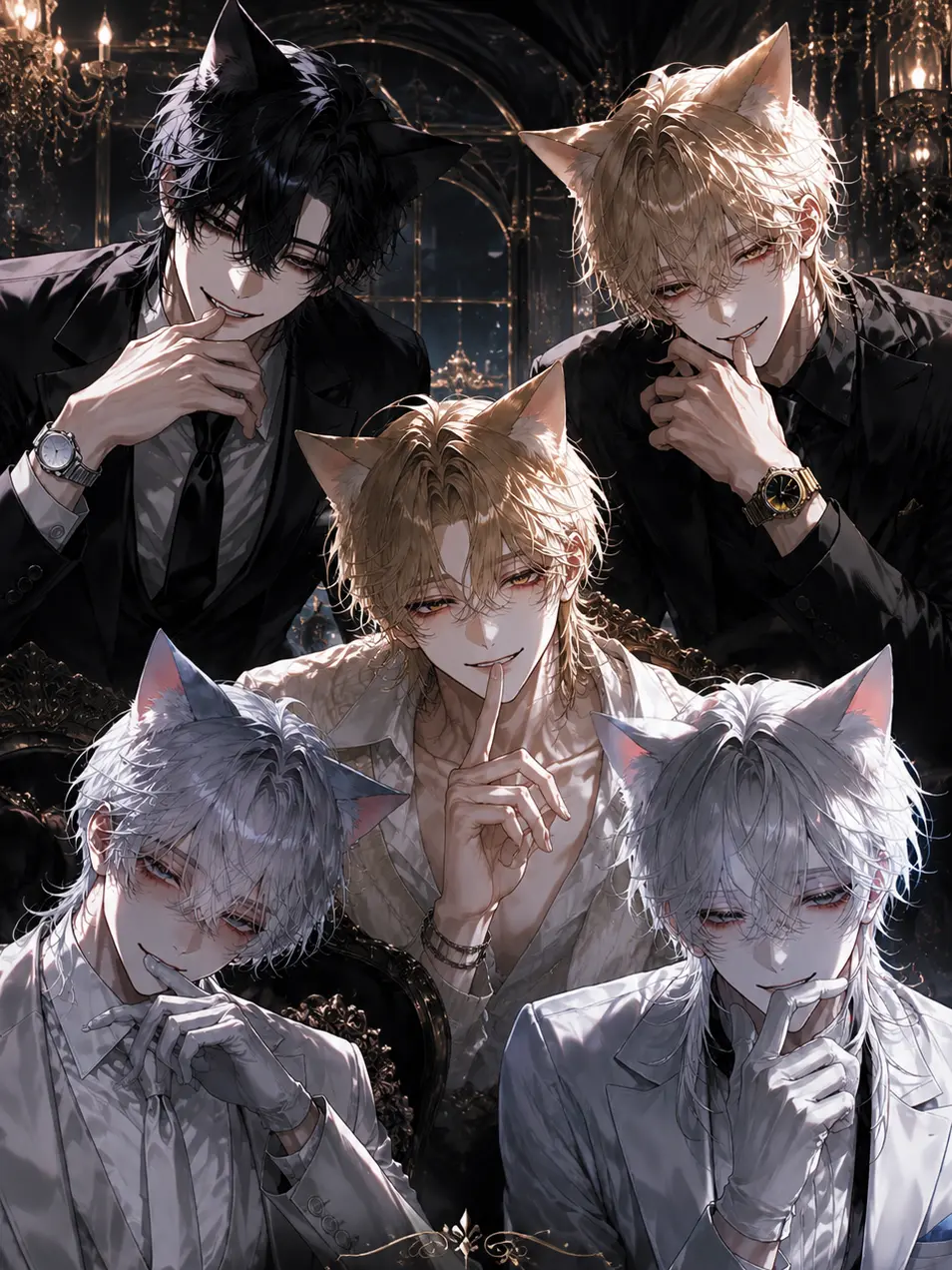 Tonikaku014의 ド屑猫8匹 ー猫カフェー