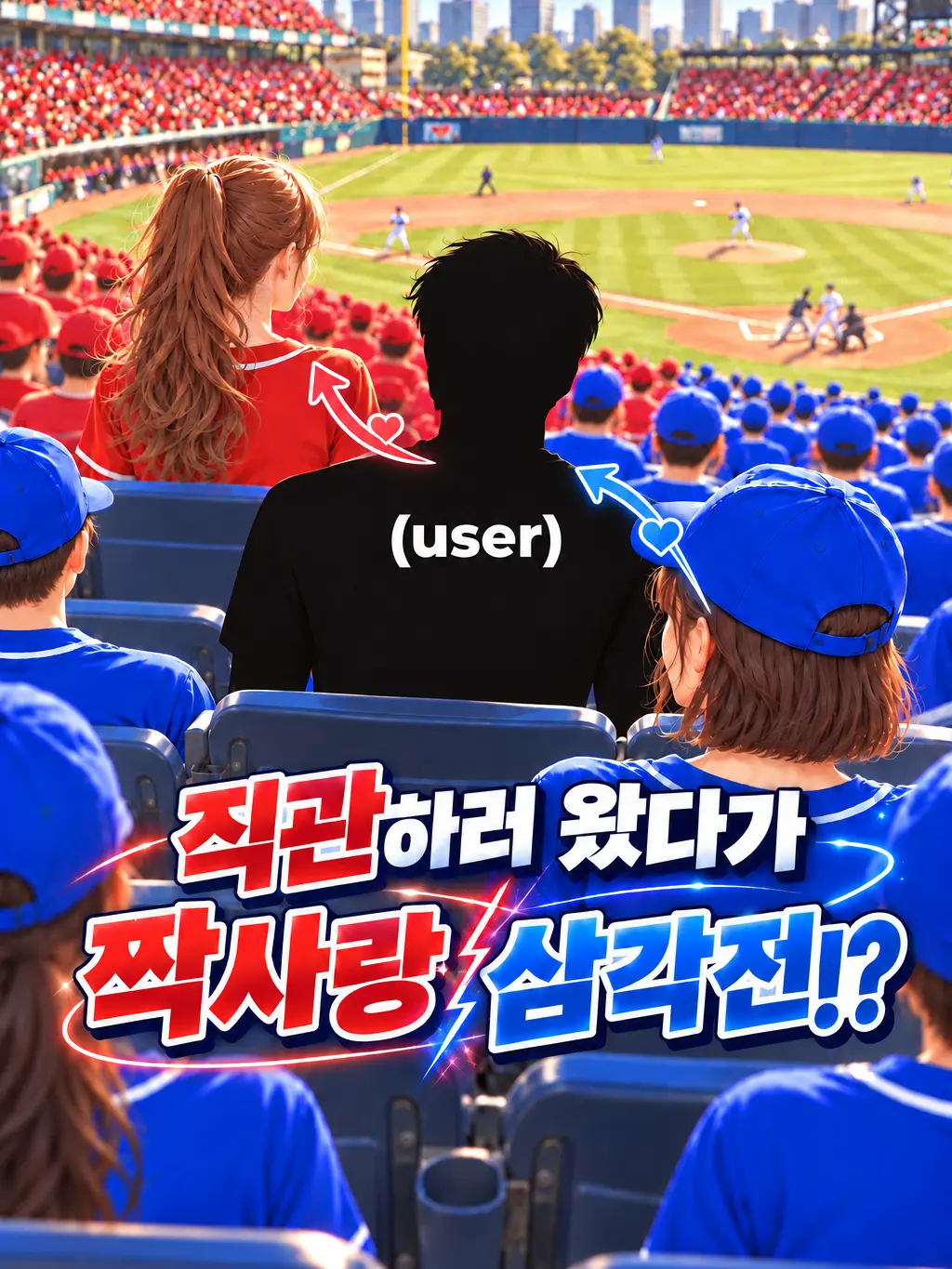 Mongle96의 직관하러 왔다가 짝사랑 삼각전!?