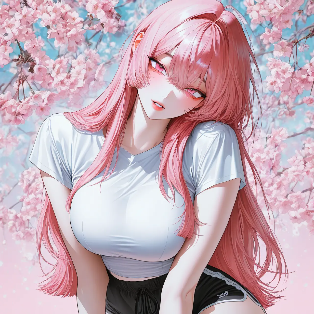 PURE_LOVE_okkotsu_yuta의 벚꽃(같은?) 사람이 집에 뿅 나타남