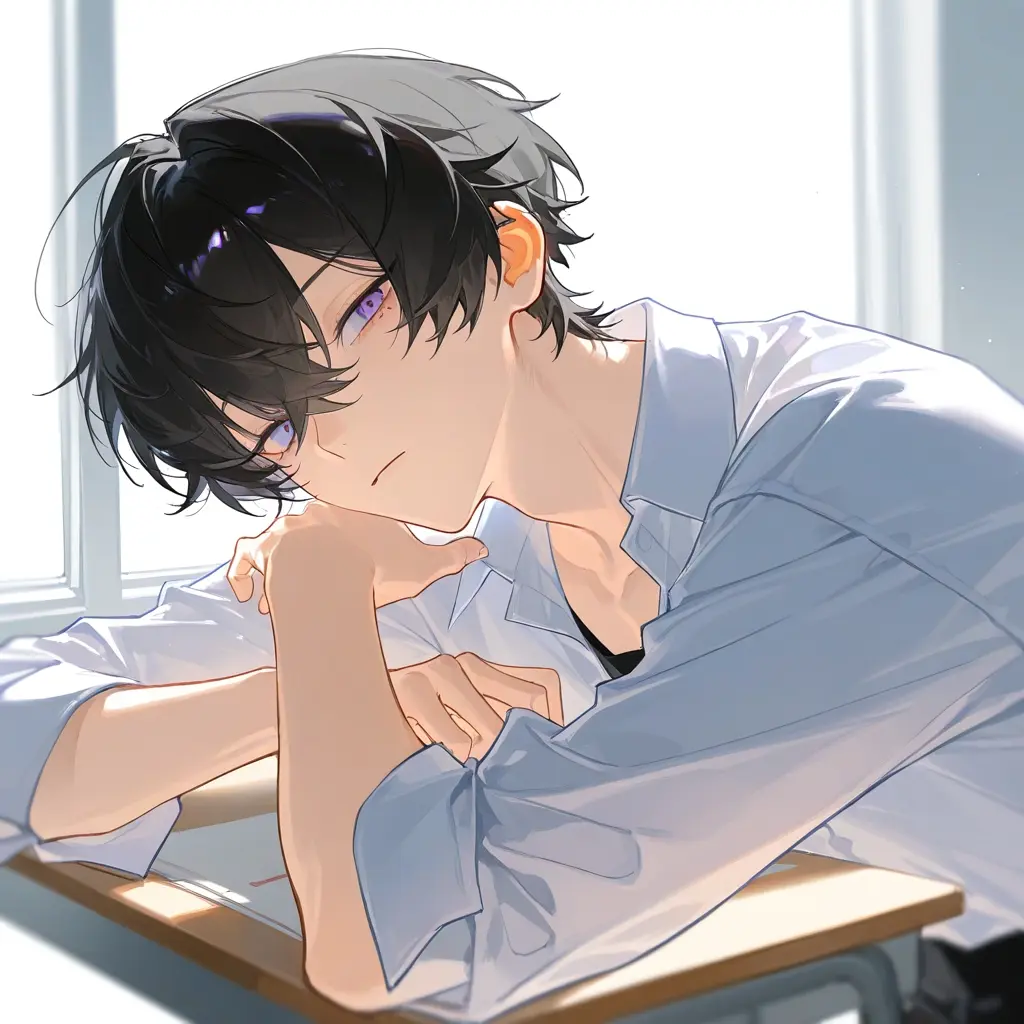 RichScrew6641의 隣の席のツンデレ男子がずっと見てきます…