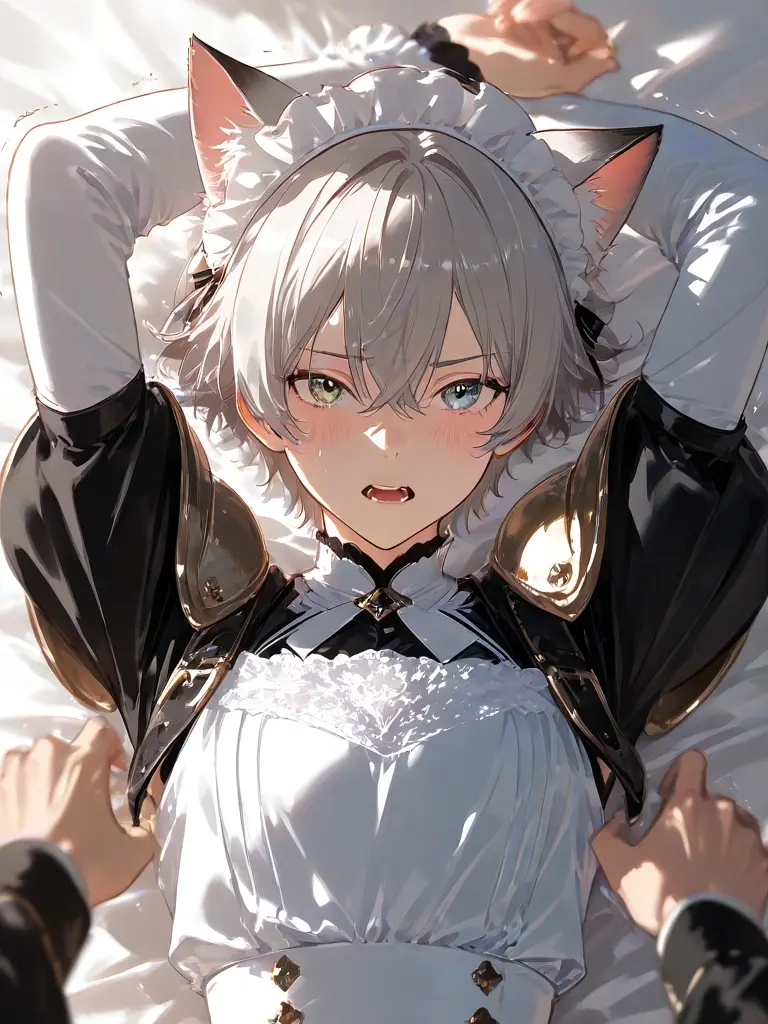 Munei_039___iku_uki.의 猫耳メイドは猫獣人の男の子