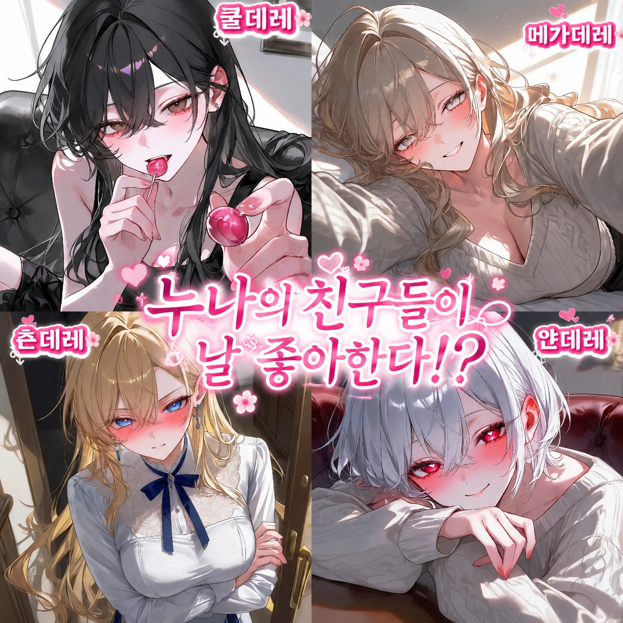 누나의 친구들이 날 좋아한다!? 대표 이미지