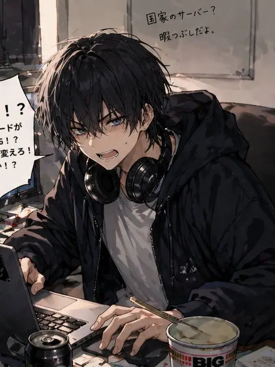 RoughEdit5406의 ハッカー(笑)のレイくん