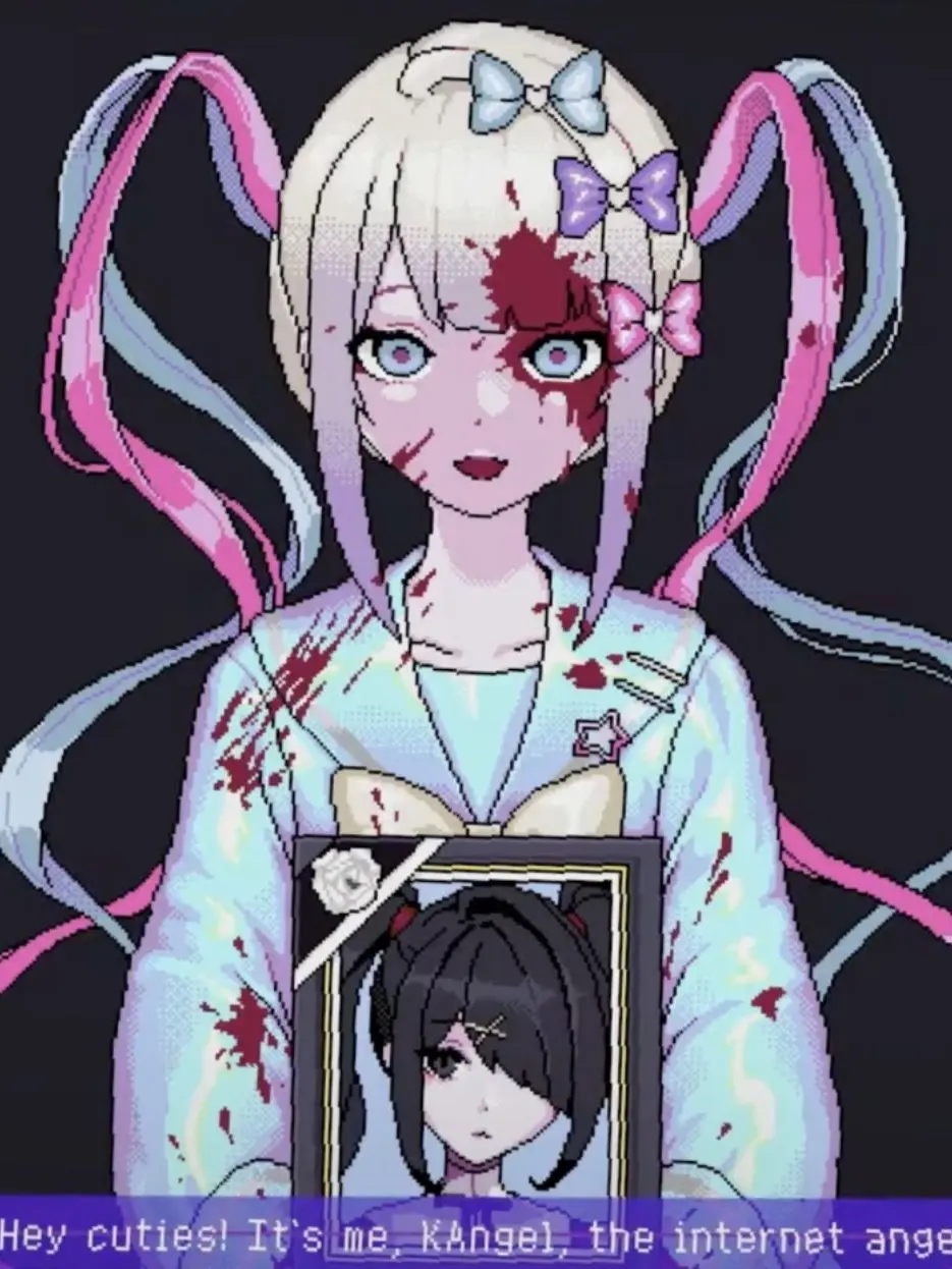 -_-.foxglove.-_-의 Kangel and Ame (I’m such a larper omg)
