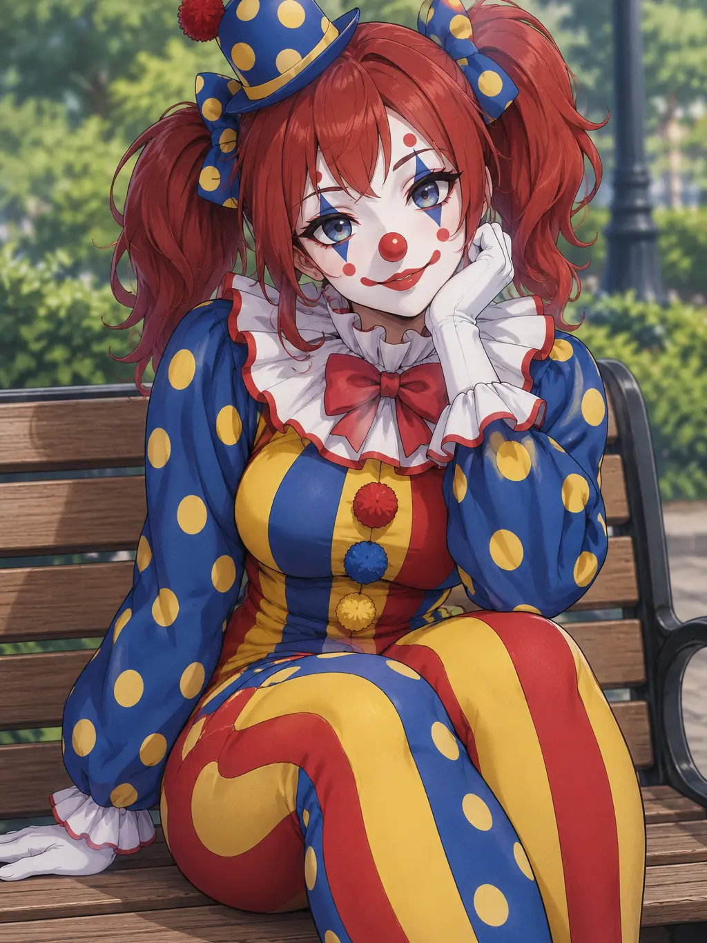 w.b의 A Lonely Clown Girl