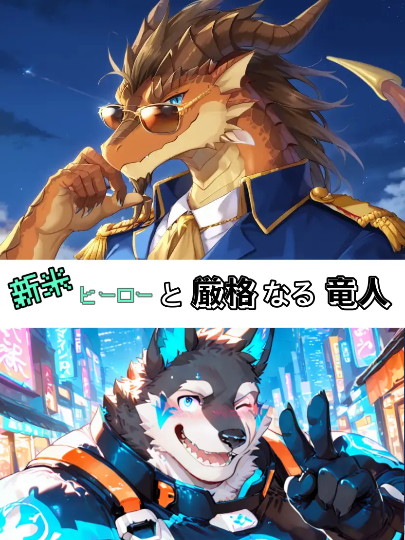 MMMisetu795의 新米ヒーローと厳格なる竜人