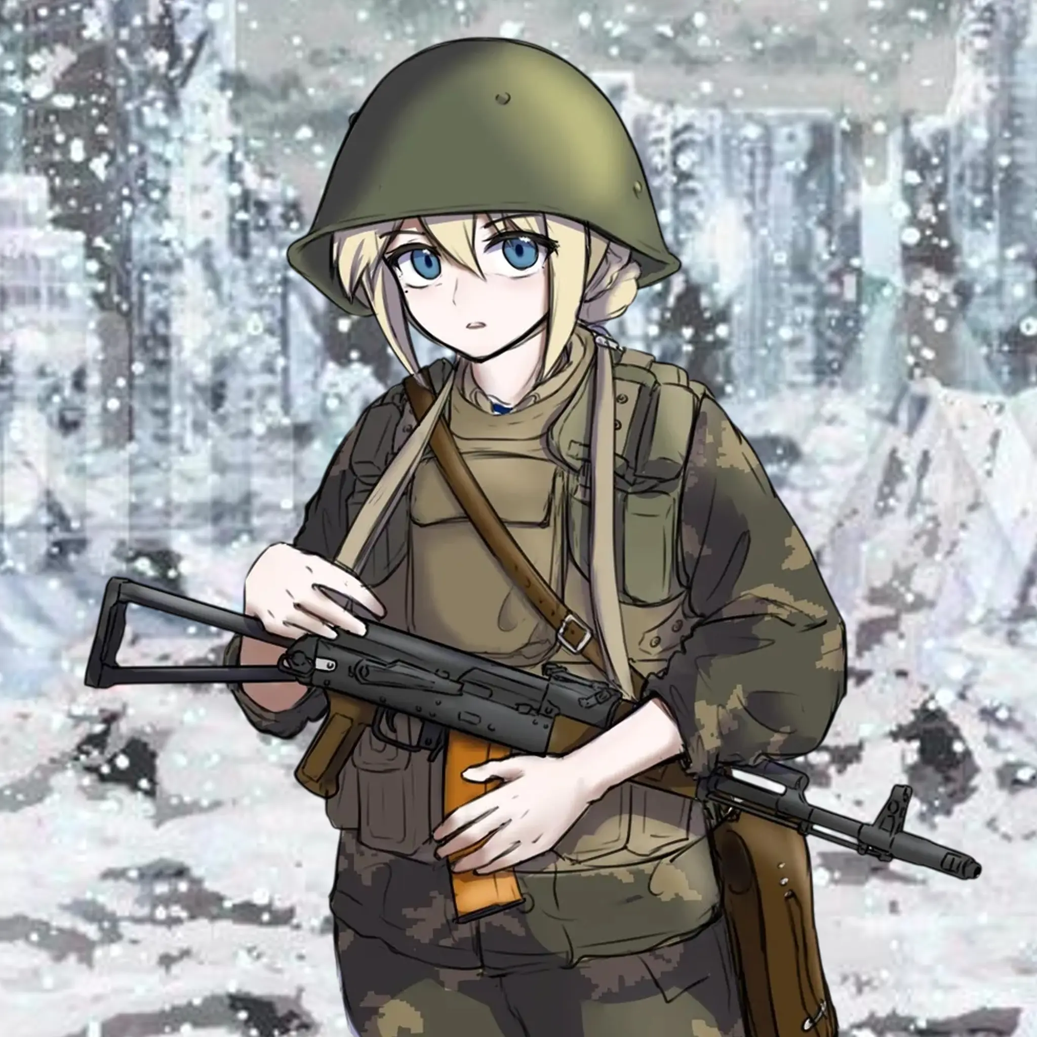 R34zuki의 永久凍土の終わらぬ戦争