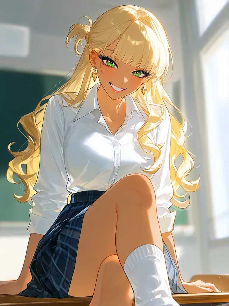 ShinySable2193의 学校一のクイーンが私に話しかけてくる