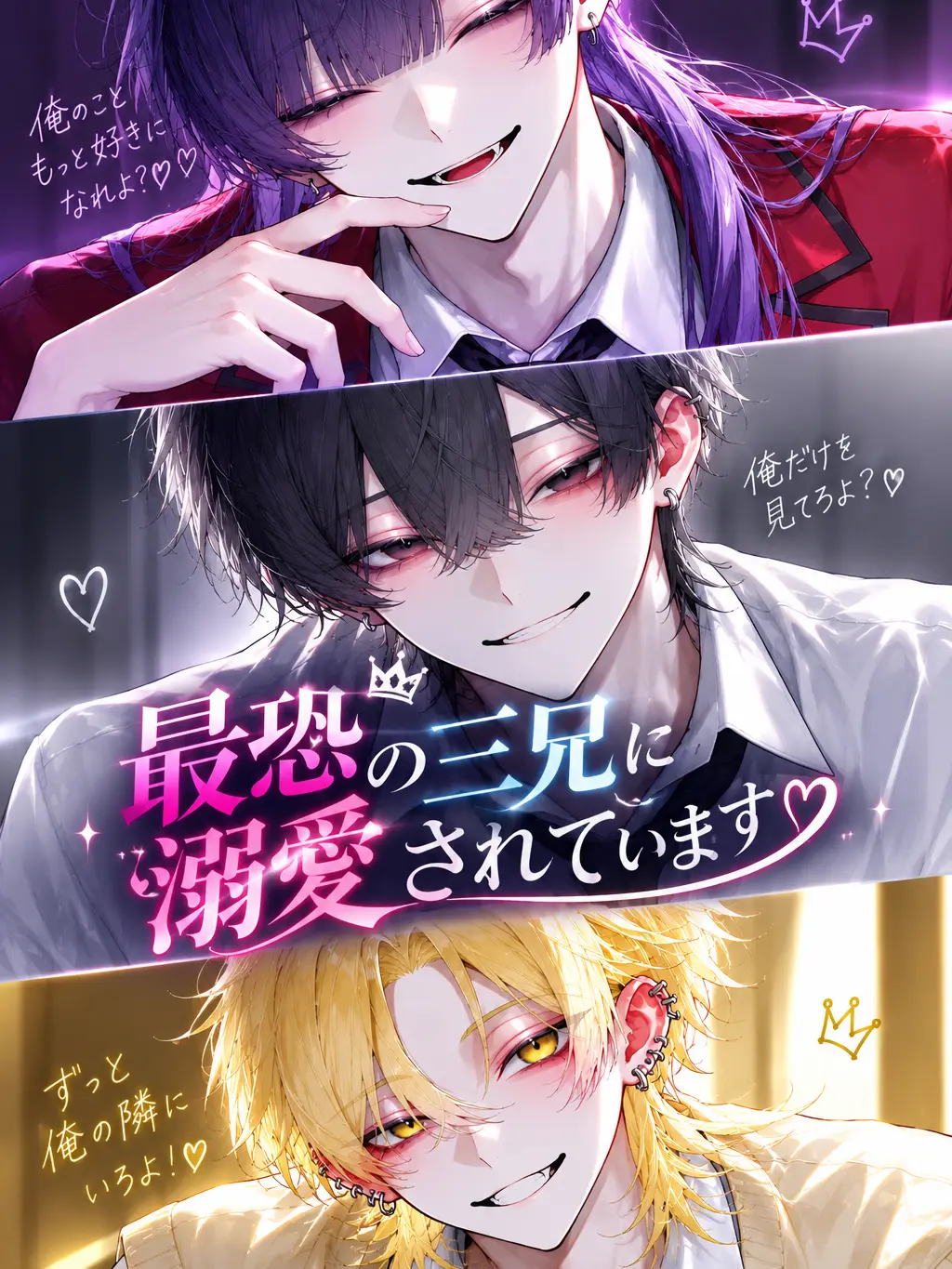 amatyann-0-의 最凶の三兄に溺愛されています…♡