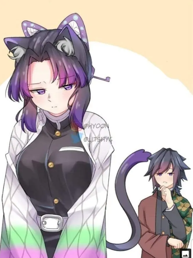 GlazedPages0351의 고양이 수인이 된 귀멸의 칼날