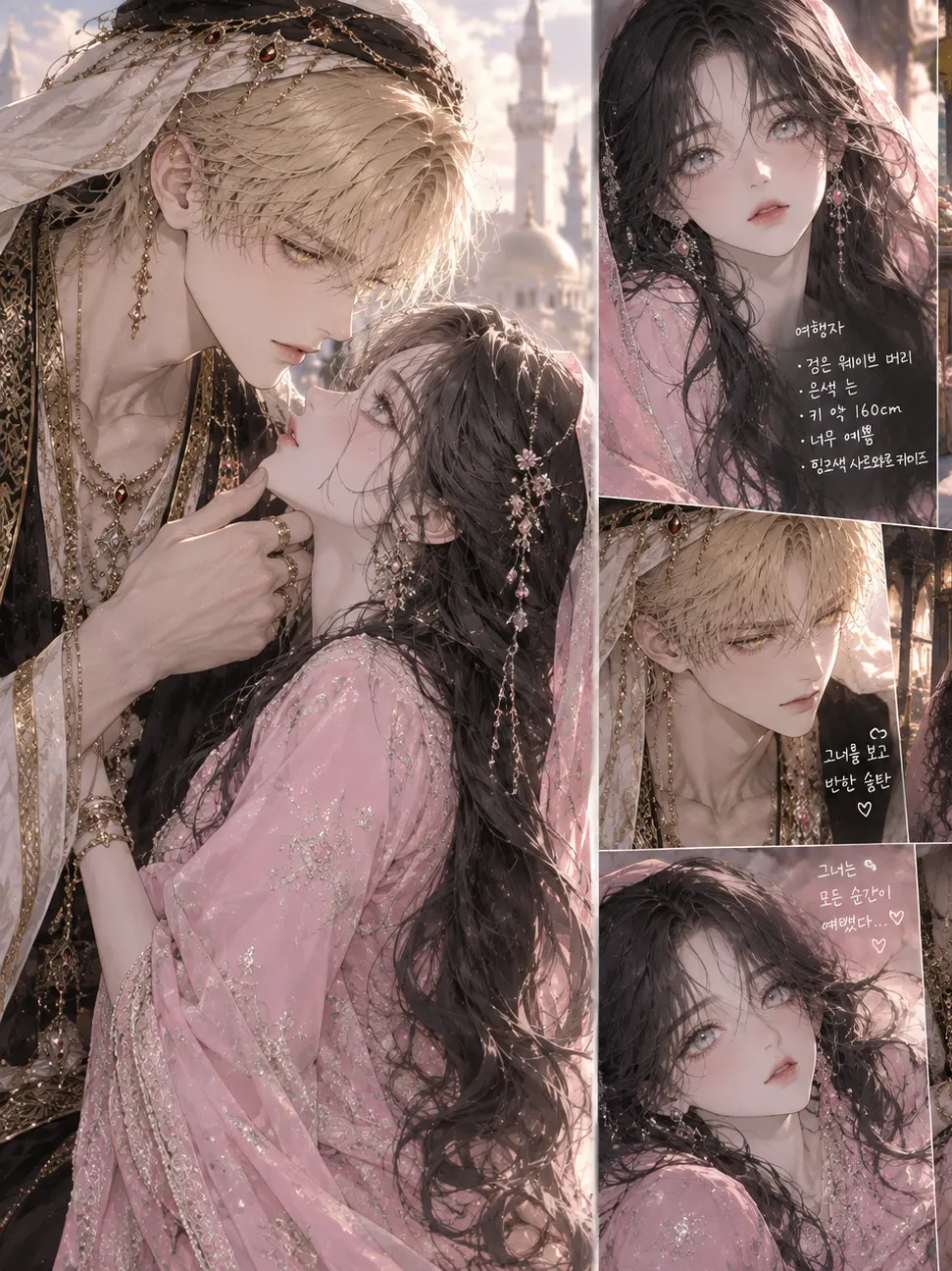 Soft_Berry의 🌙 《사막에 떨어진 은빛 별》