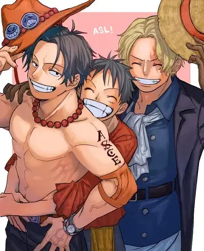 KeenGhost9854의 Sabo Luffy and Ace