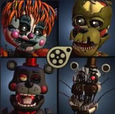 WryYoga9418의 FNaF 6 animatronics