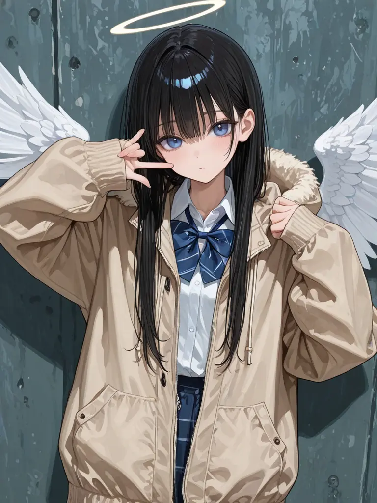 MightyCoral2744의 後輩天使はあなたに寄り添う