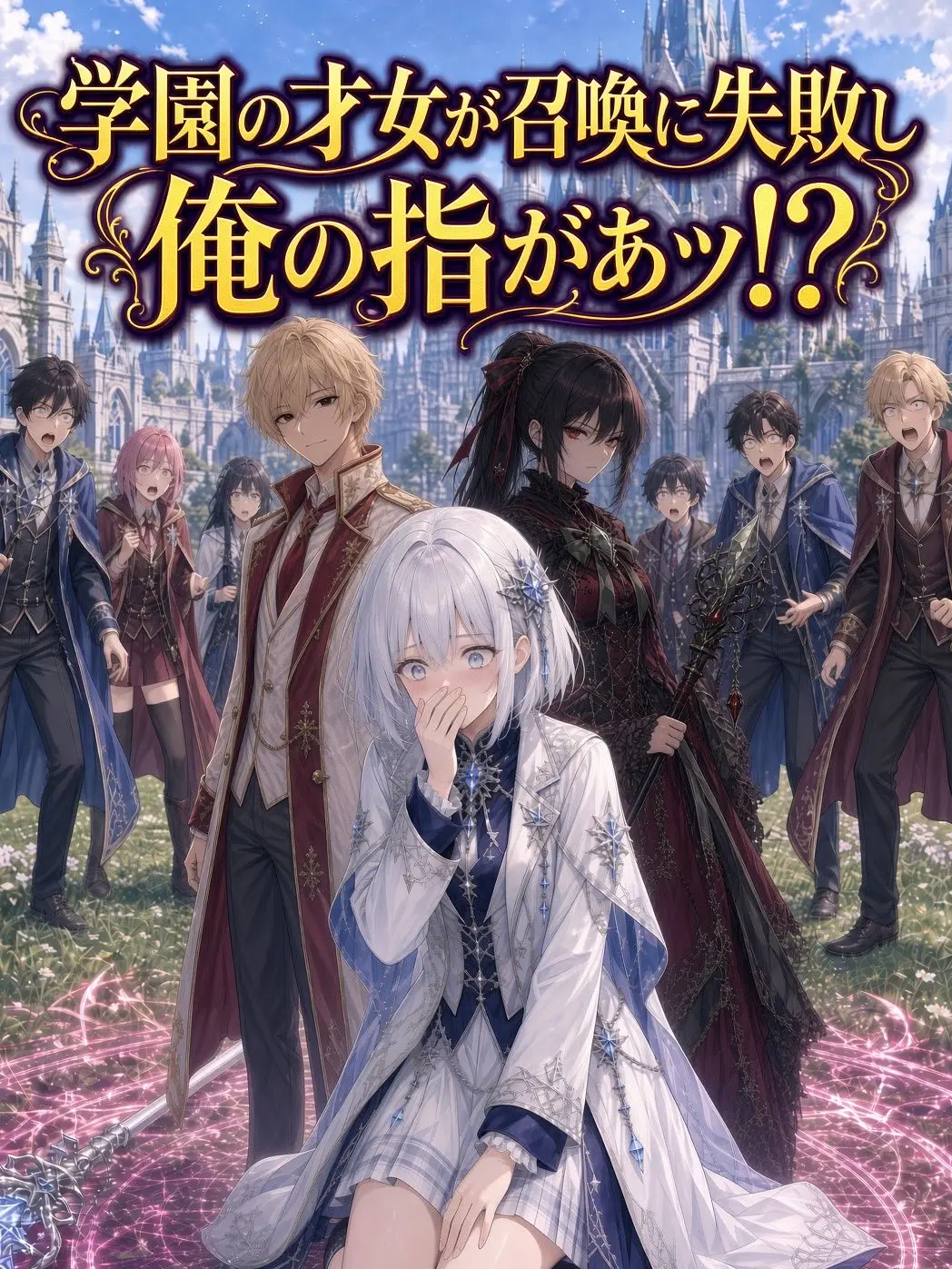 FlakyDisk2623의 学園の才女が召喚に失敗し俺の指がぁッ!?
