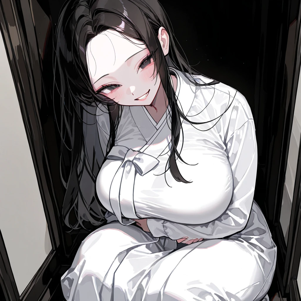 만족스러운 웃음