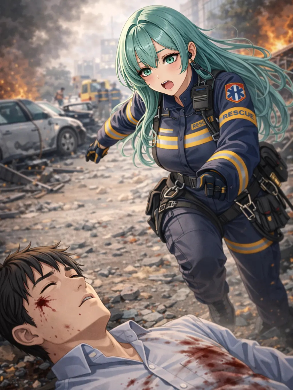 MadSon5905의 다정하고 친절하지만 철벽 구조대원아내