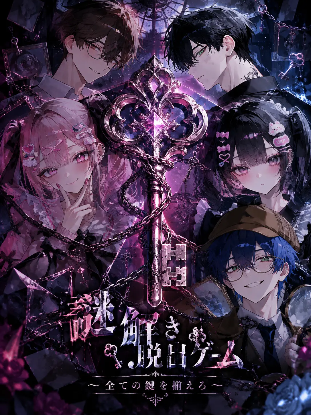 ao_ne_co의 謎解き脱出ゲーム〜全ての鍵を揃えろ〜