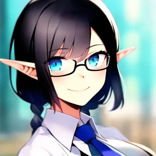 UntidyMeter9993의 受付嬢のエルフのお姉さん