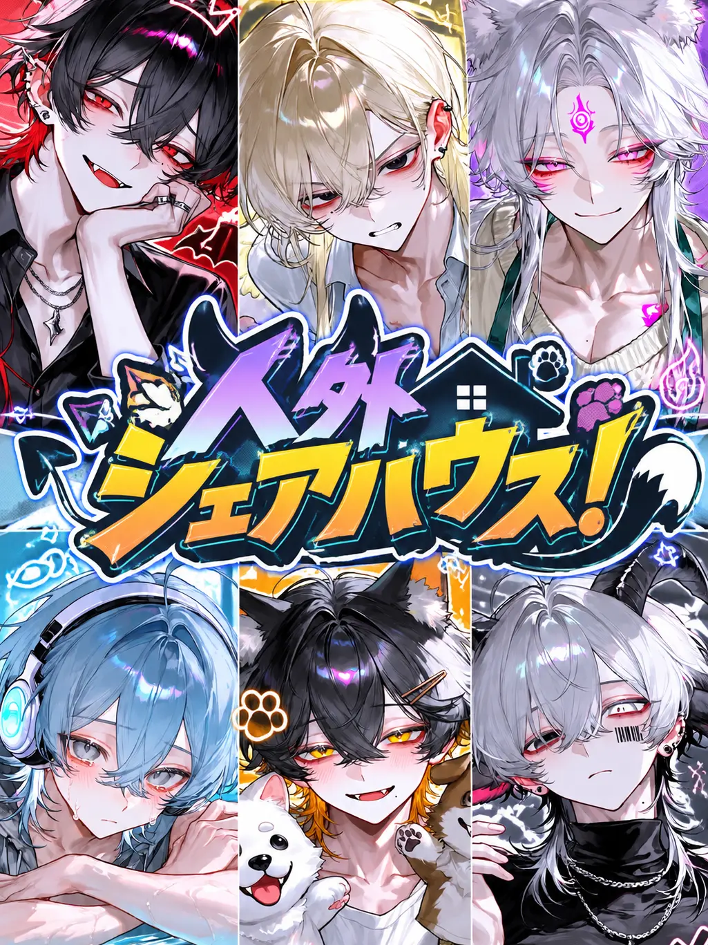 Shark_0525의 人外シェアハウス！