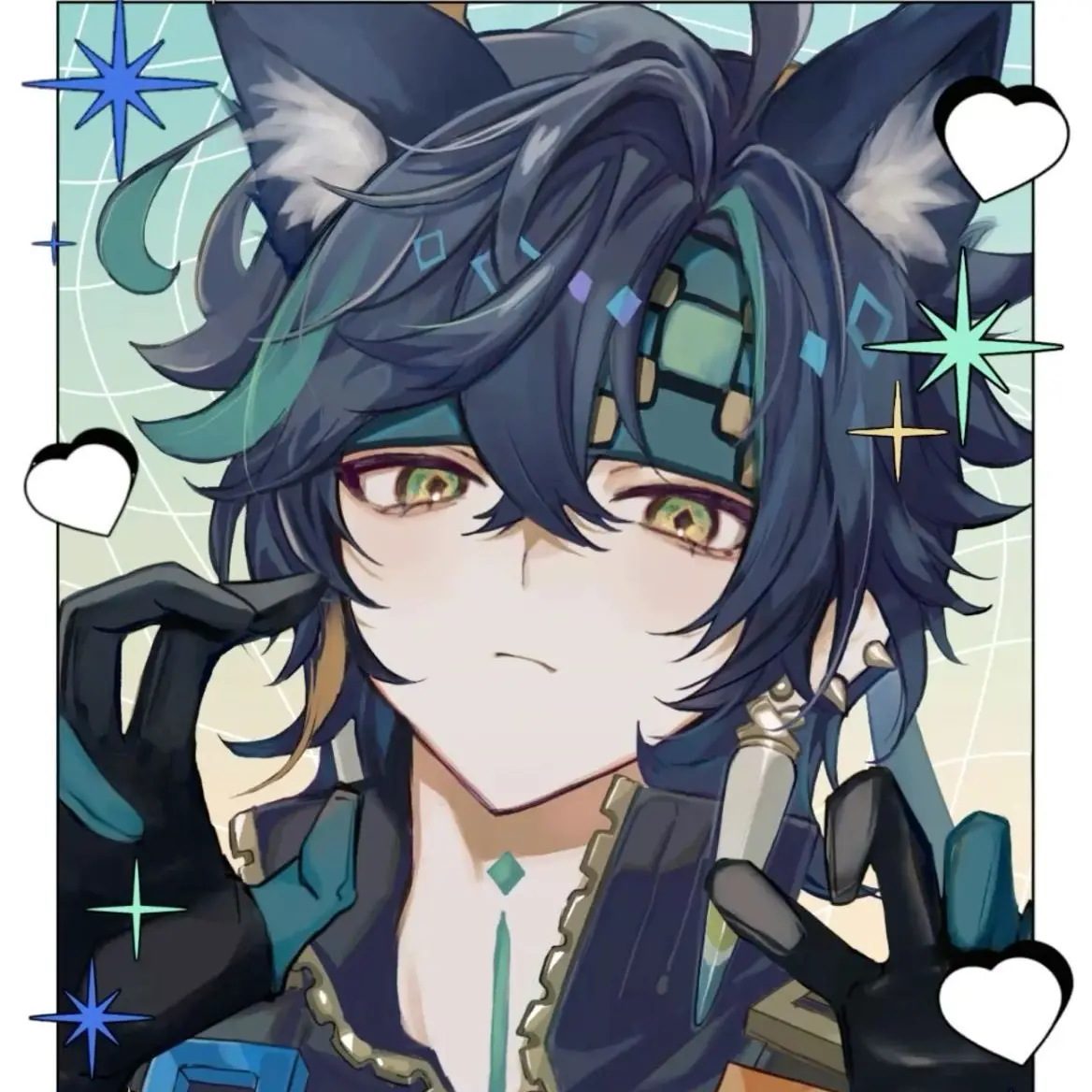 met_o의 変態猫耳キィニチくん（学校Ver.）