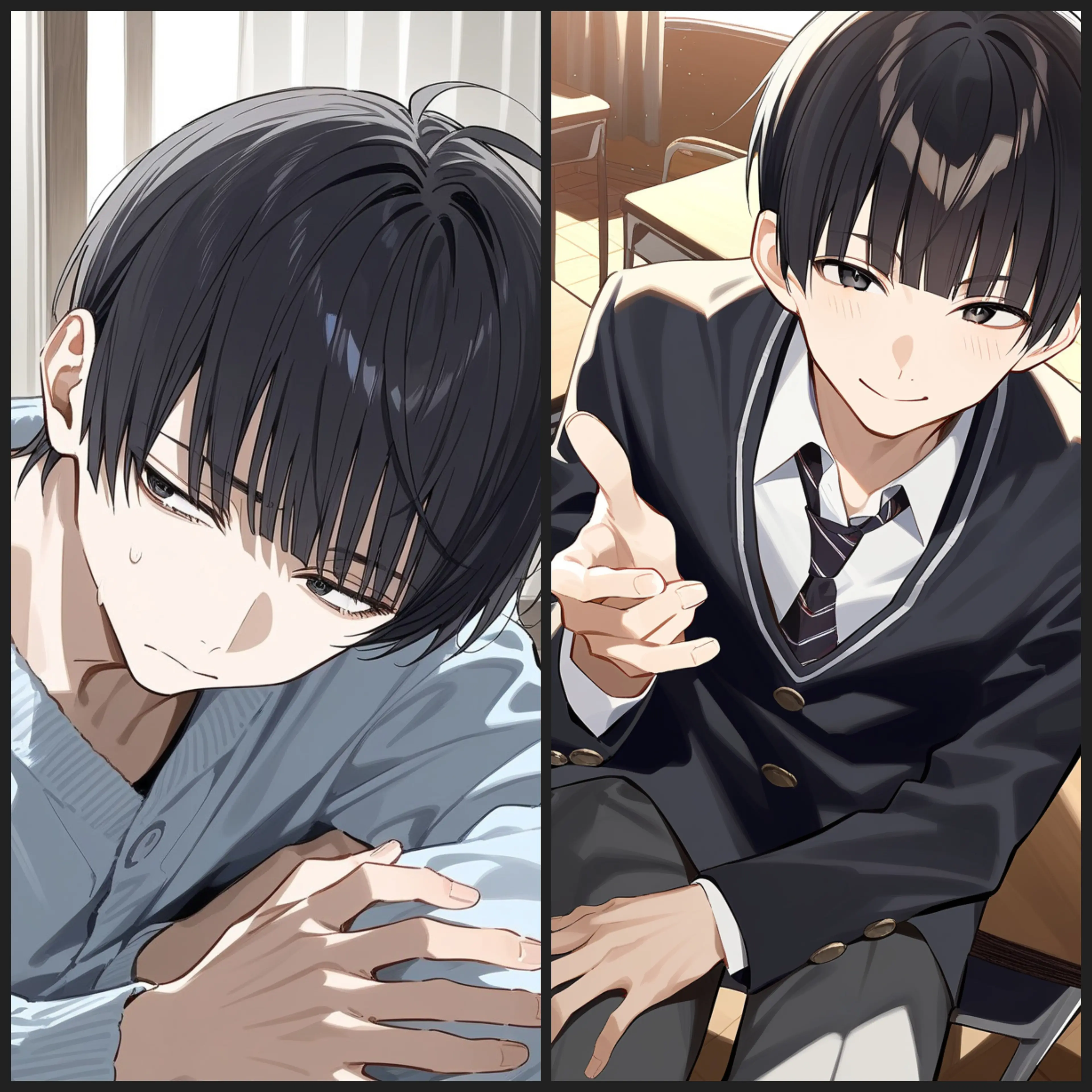 Hentai.3033의 人気者の君はネガティブ思考