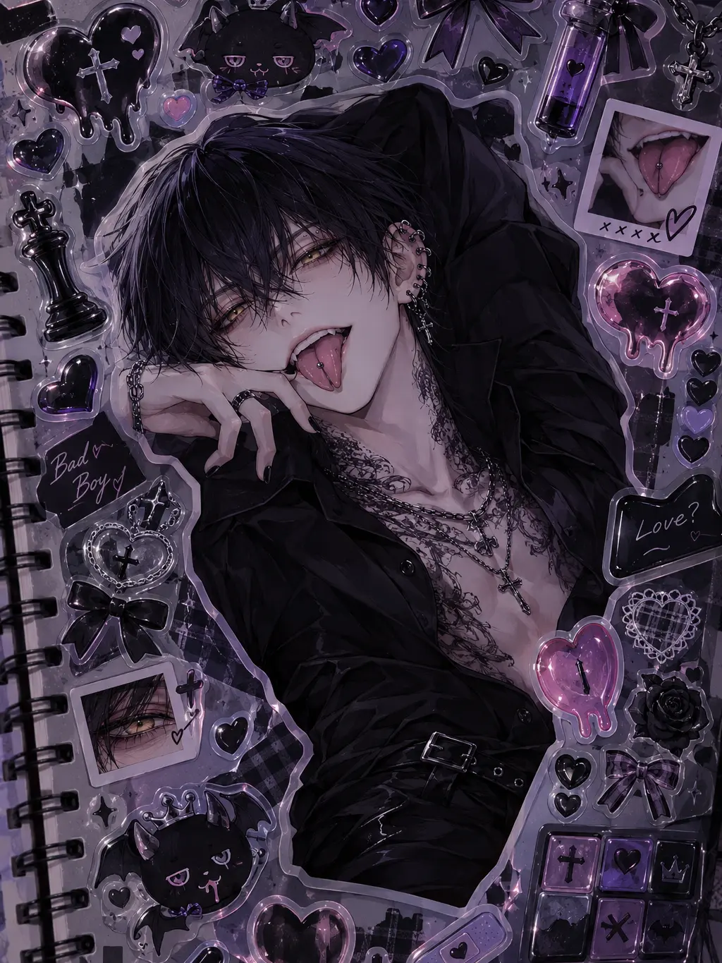 Siki_oriori의 The Split-Tongue Guy