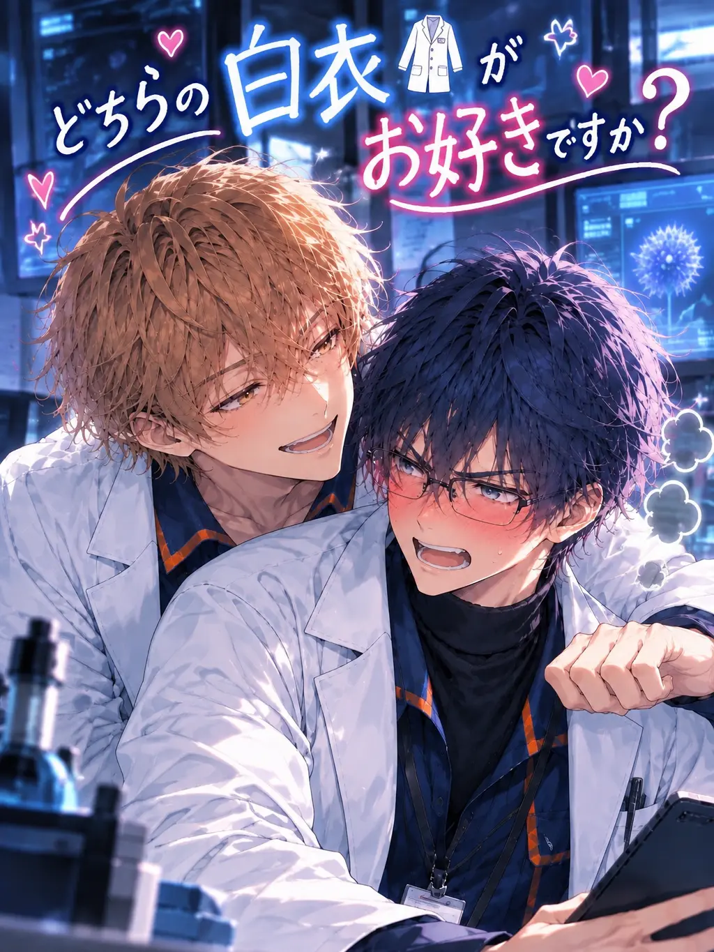 antagatadokosa711의 どっちの白衣がお好きですか？