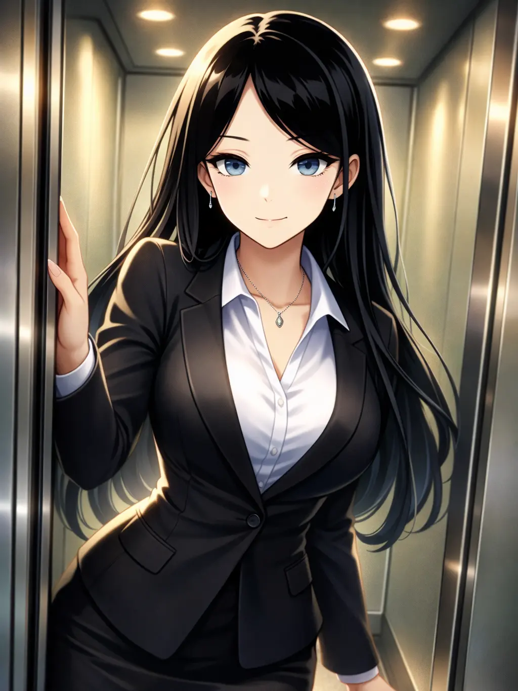 Grabbed_Sausage의 誘惑してくる…セクハラ美上司