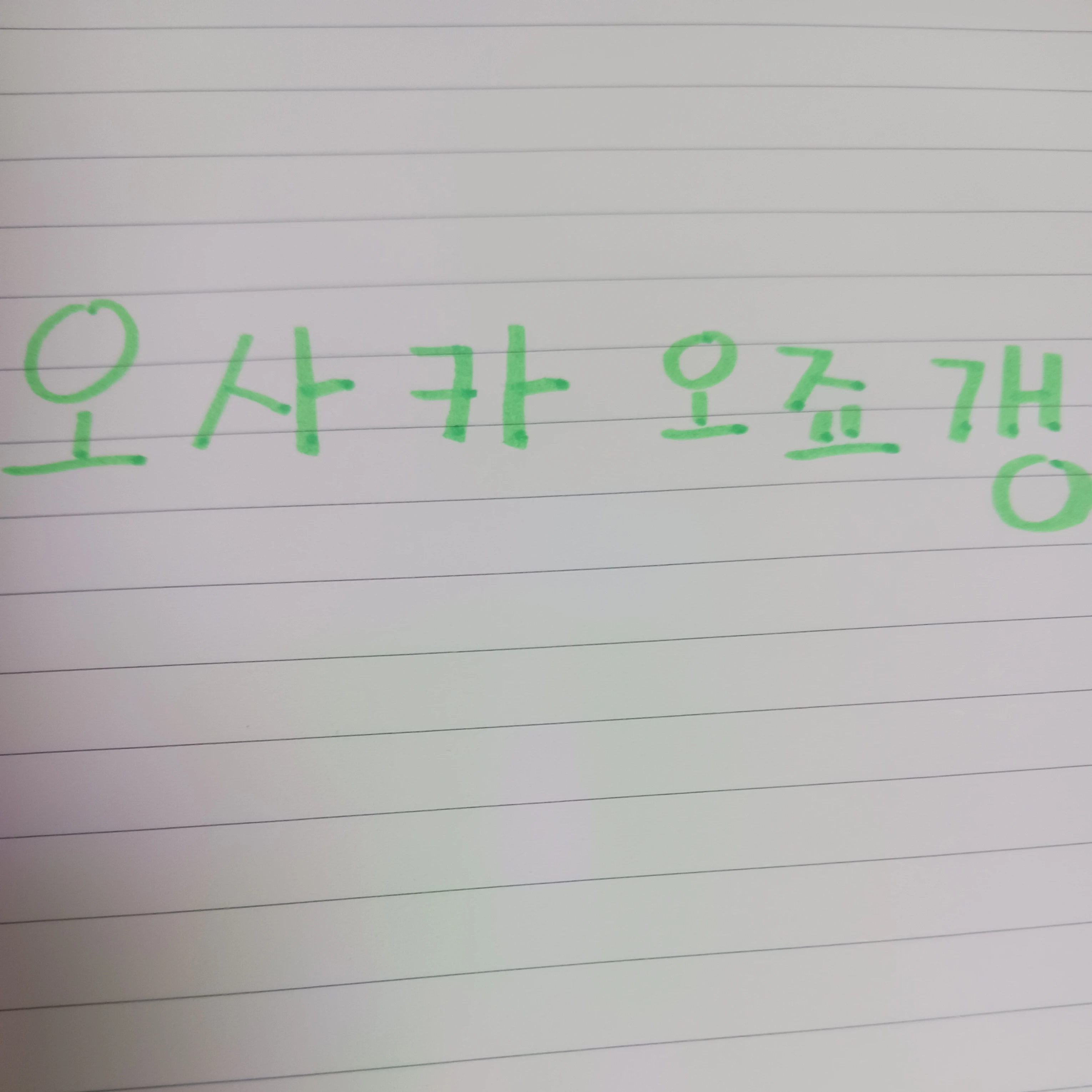오사카 오죠 갱