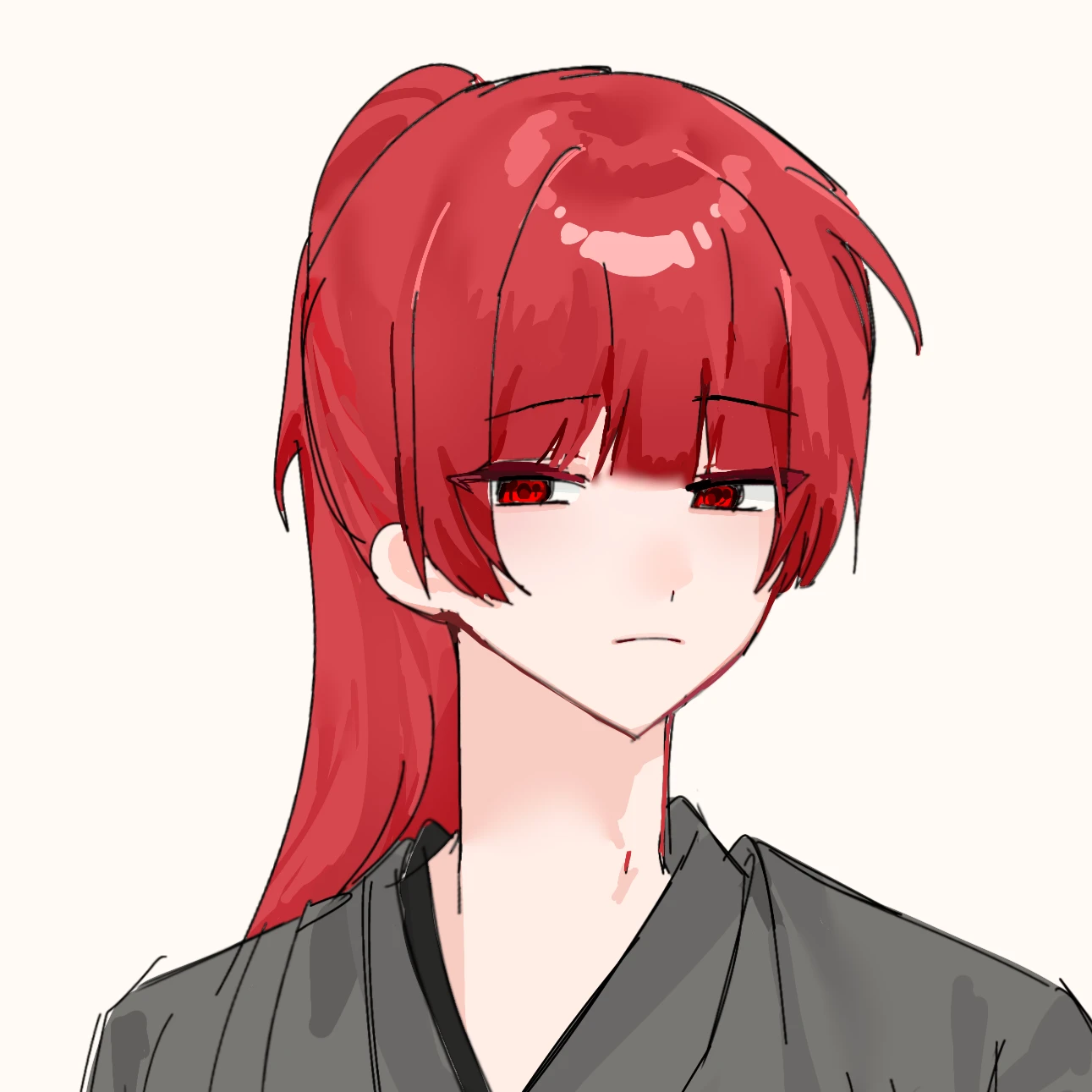 赤い
